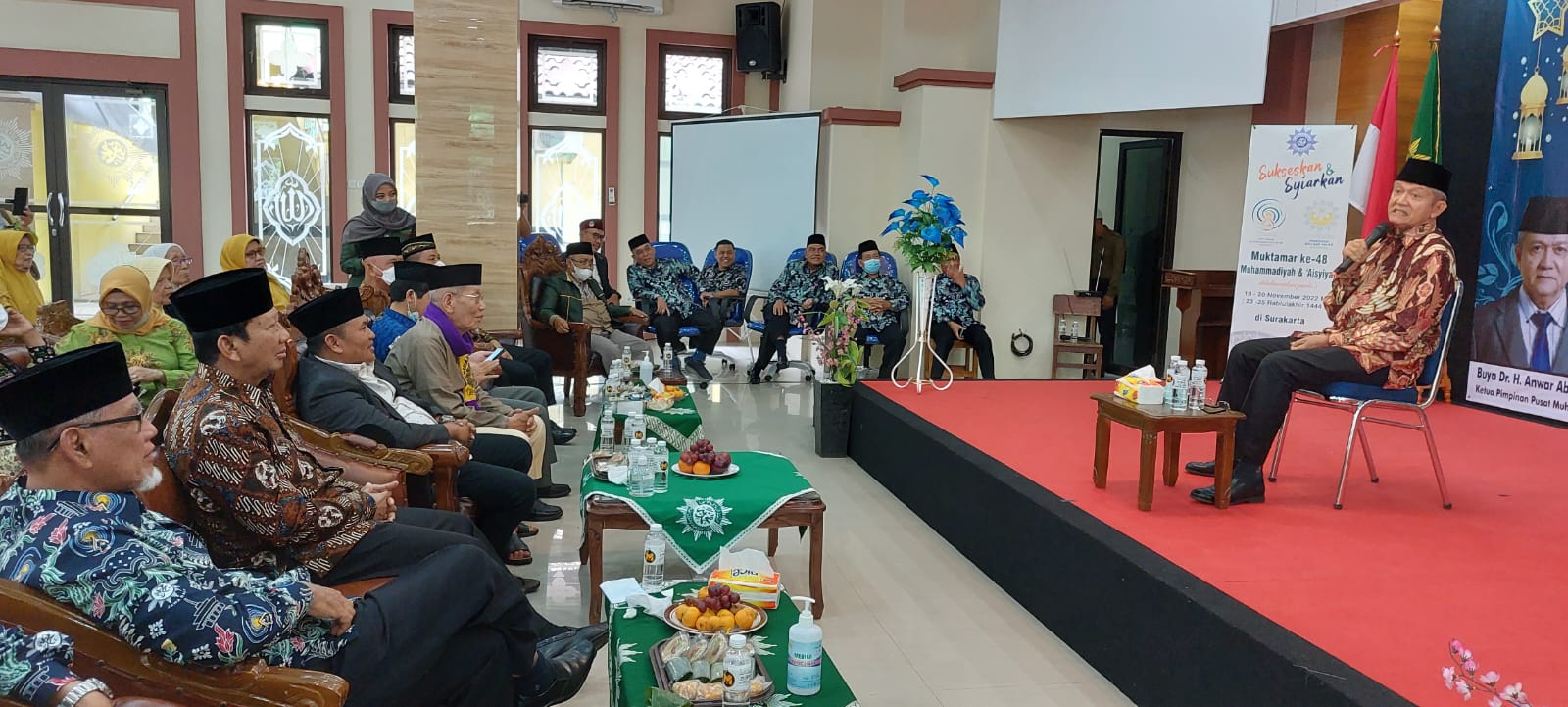 Buya Anwar Abbas Hadiri Silaturrahim Idul Fitri Muhammadiyah Bekasi